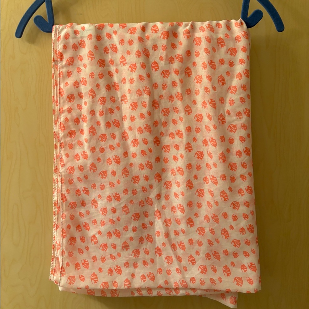 Pink Patterned Infinity Scarf - Picture 2 of 2